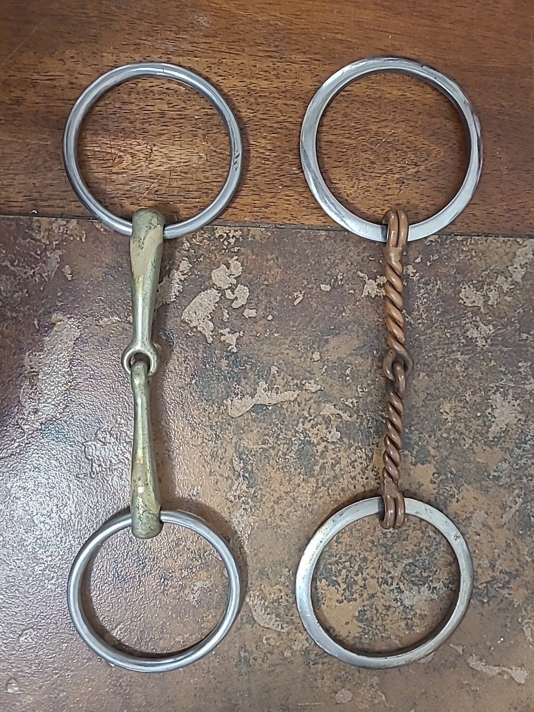 Herm Sprenger 6" Inch Aurigan KK Ultra Loose Ring Double-Jointed Snaffle Bit