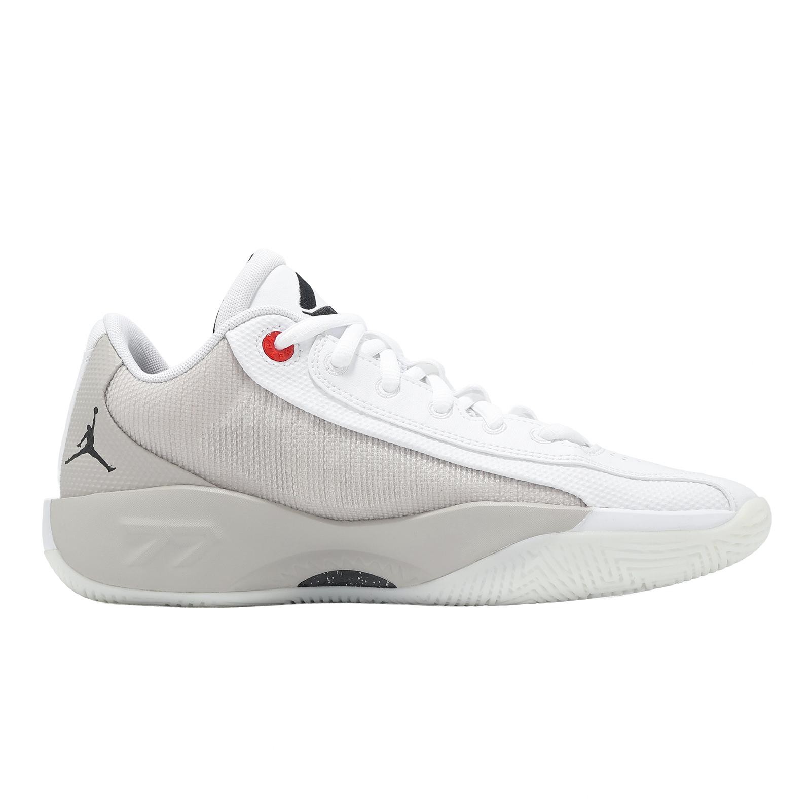 Nike Jordan Luka.77 PF White Tech Grey Flame Red Men Basketball Shoes HF0819-103