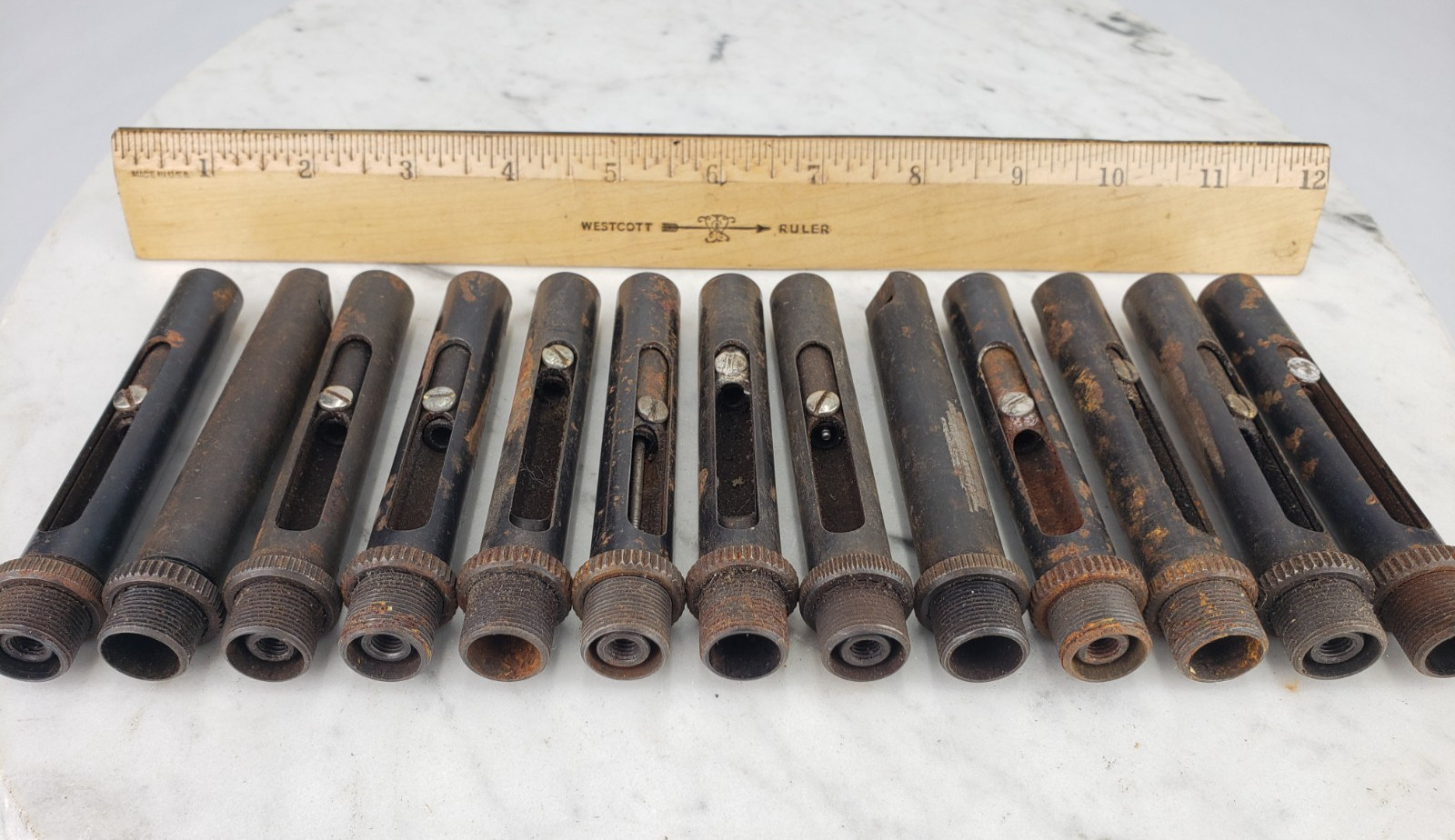 13x HBM-121 HBM121 Huntington Beach Machining 1/8" Rivet Gun Nose Machinist