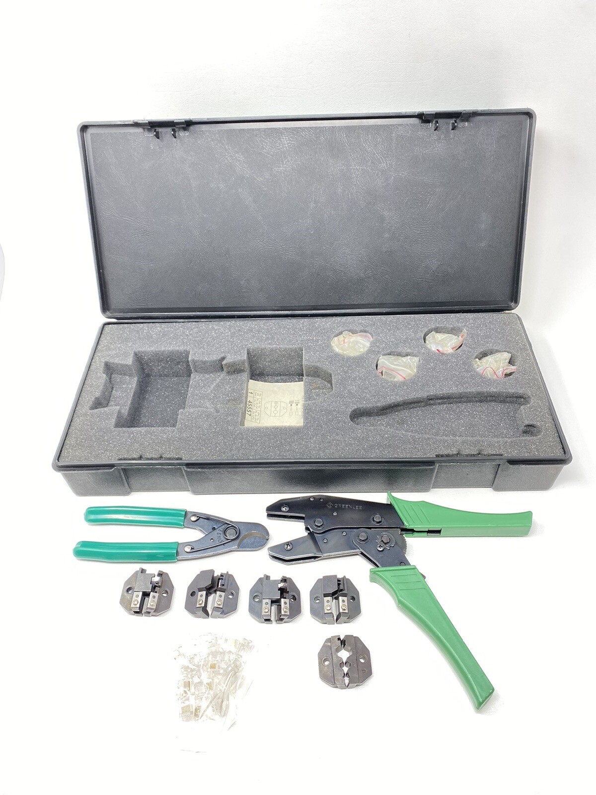 Greenlee 46001 Data Voice CAT 5 Data / Voice Kit Excellent Condition!