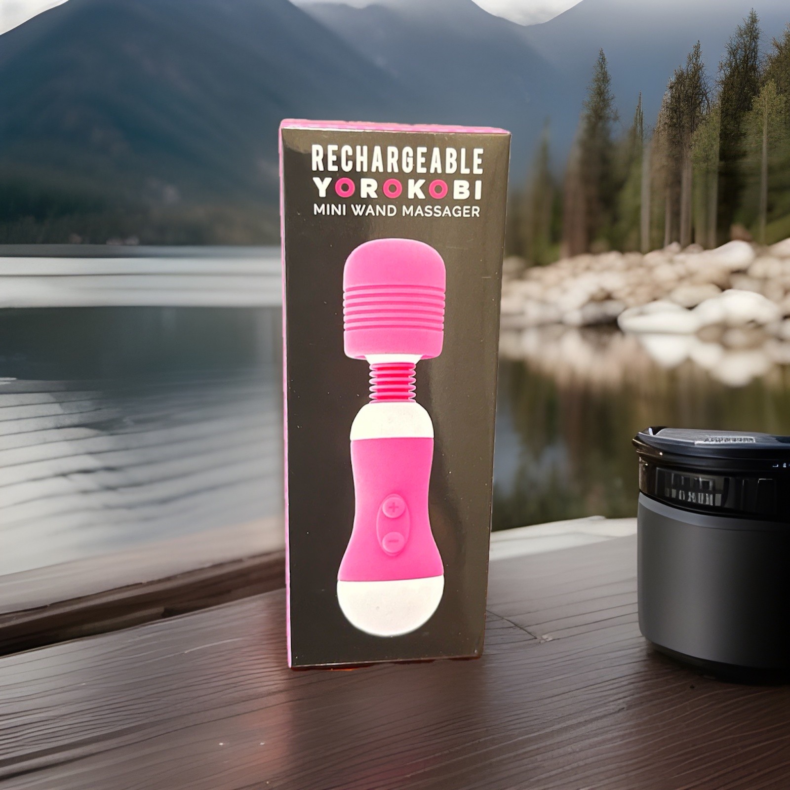 Mini Wand Massager Rechargeable Pink