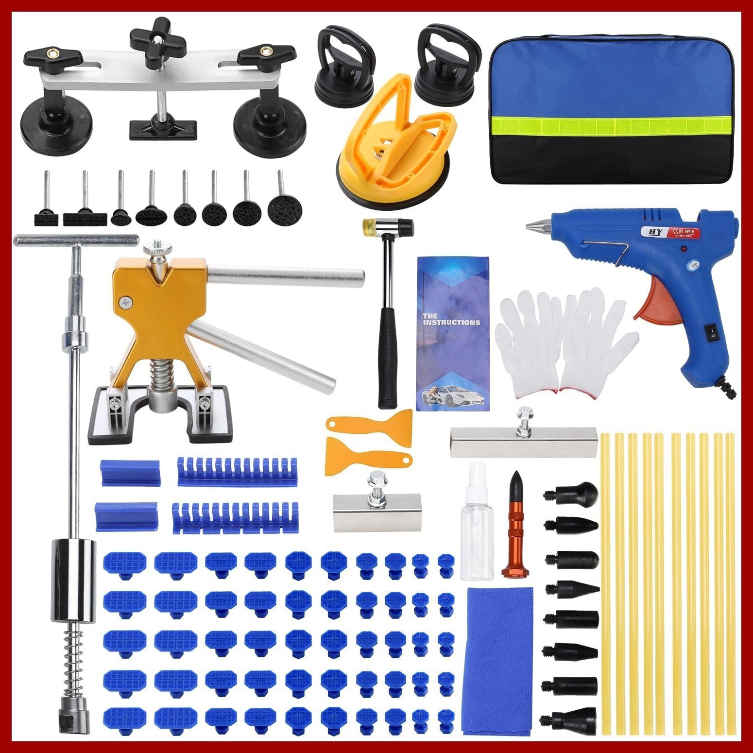 Saca Abolladuras Golpes De Auto Carro Autos Extractor Herramienta Reparacion