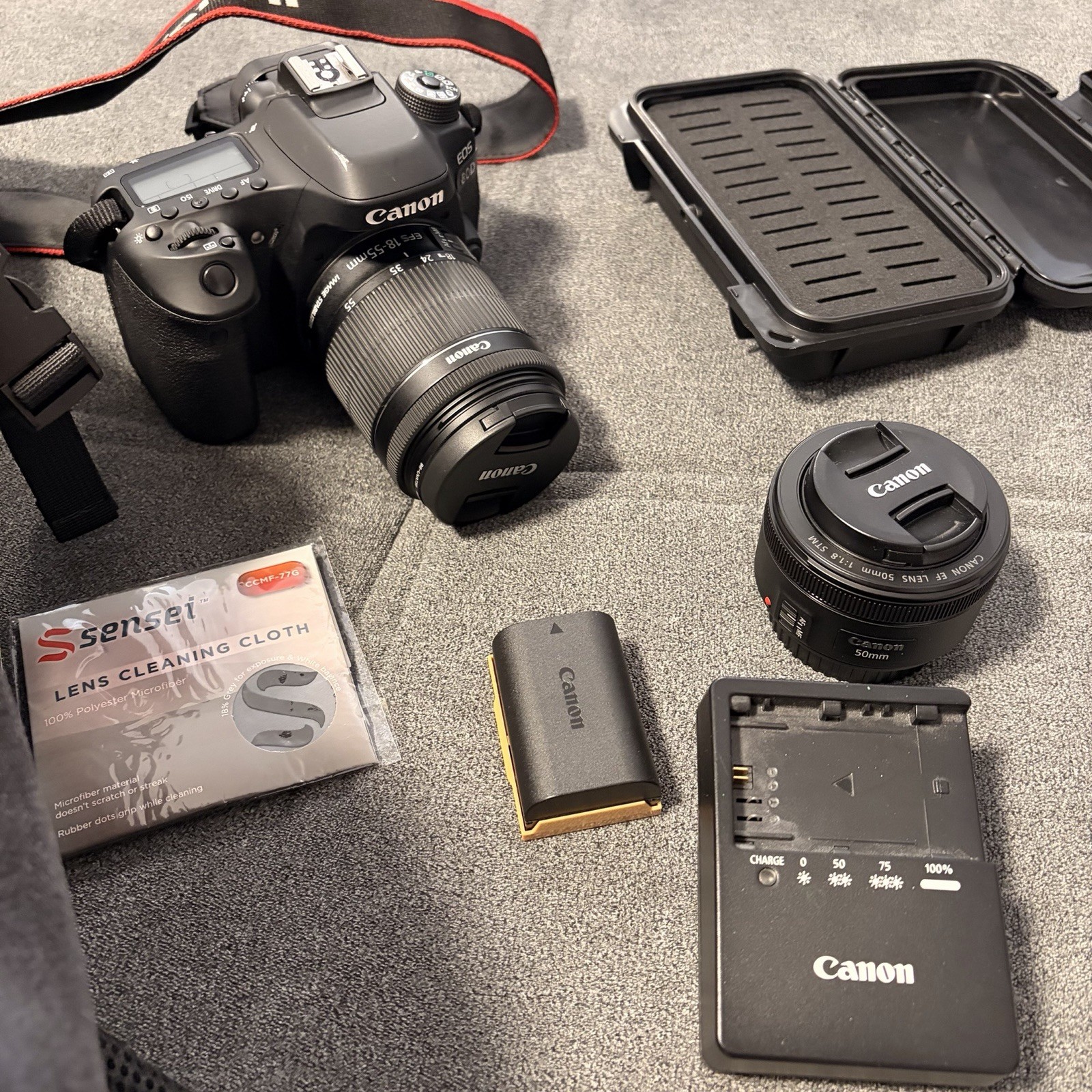 Canon EOS 80D DSLR Camera Kit — $500