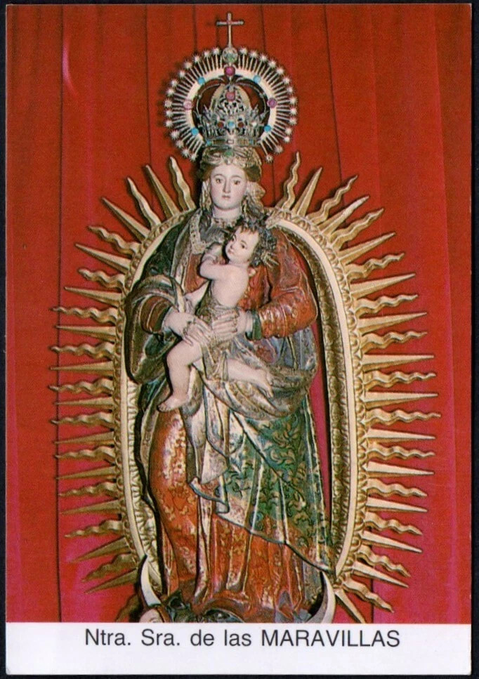 Holy card de la Virgin santino image pieuses estampa