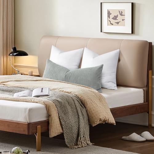 Down Feather Throw Pillow Inserts 12x20 Euro Pillow Inserts, Soft Fluffy