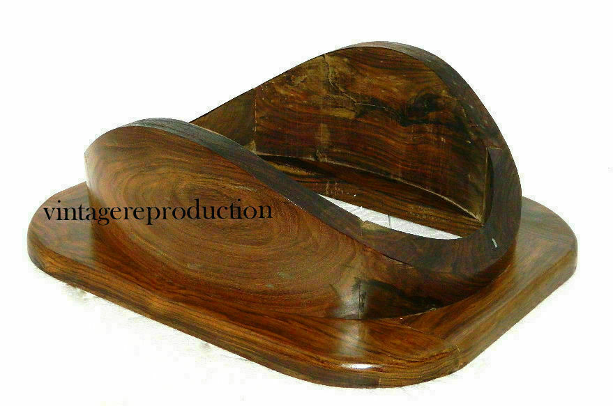 Nautical Brass Brown Wooden Base For Navy Diver Divers Diving Helmet Base