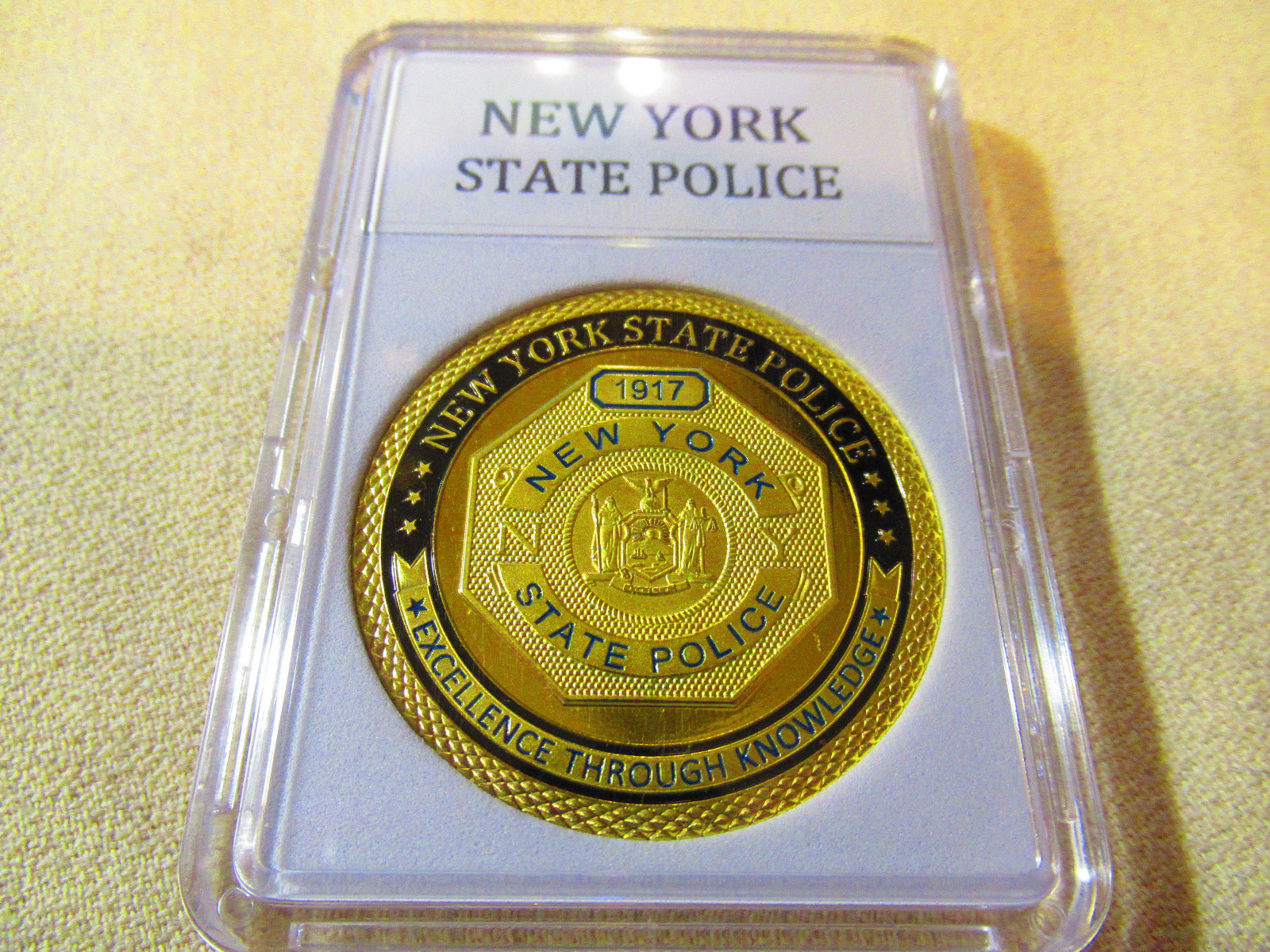 NEW YORK STATE POLICE Challenge Coin
