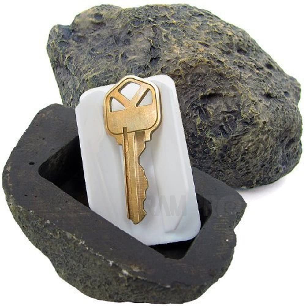 Hide a Key Outside Fake Rock  Looks & Feels like Real Stone  Safe for Outdoor...