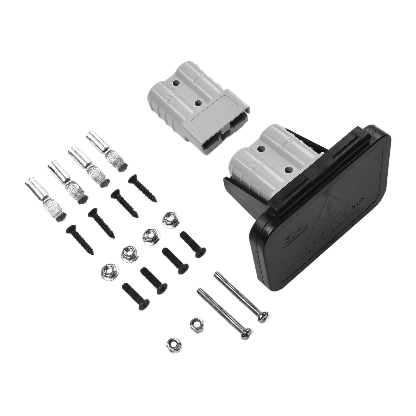 for Industrial Applications 1 Set 50A 600V Twin Dual Flush Mount Bracket