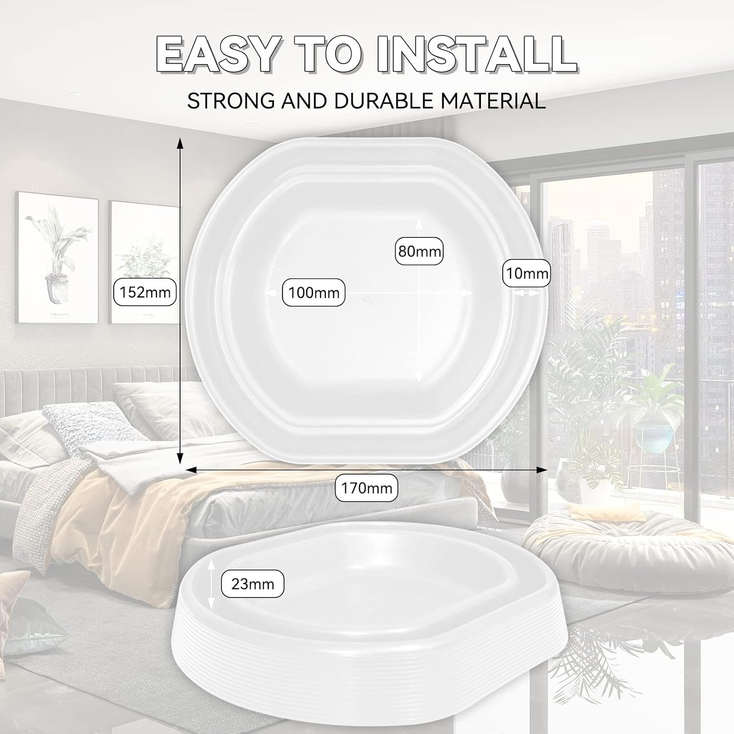Bed Bug Interceptors | Bed Bug Trap | Bed Bug Detector | Bedbug Traps for Bed Le