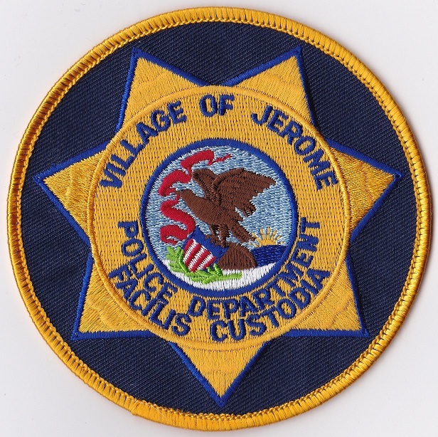Village of Jerome Police Patch Illinois IL