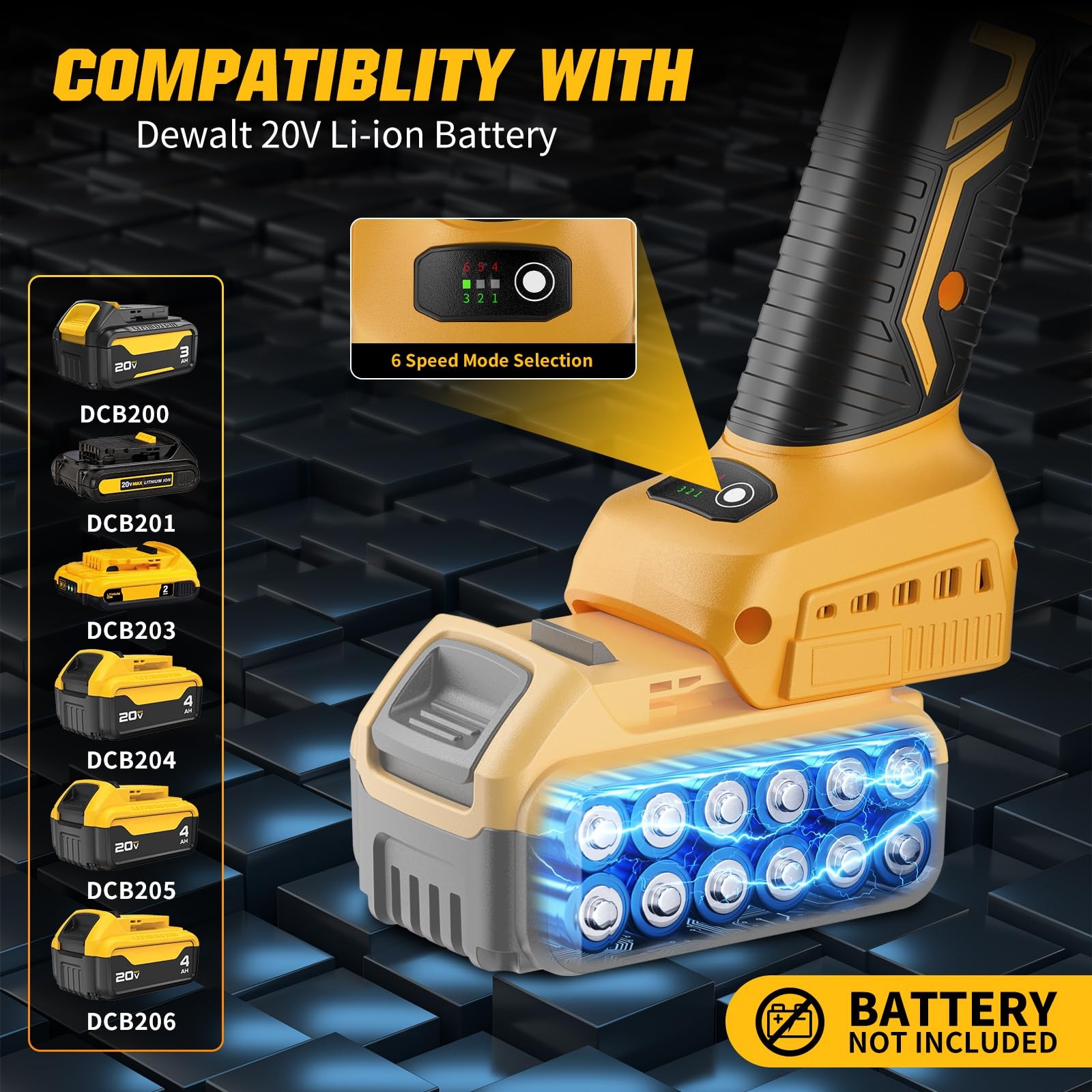 Cordless Angle Grinder 41/2 Inch Brushless Variable Speed Tool Only
