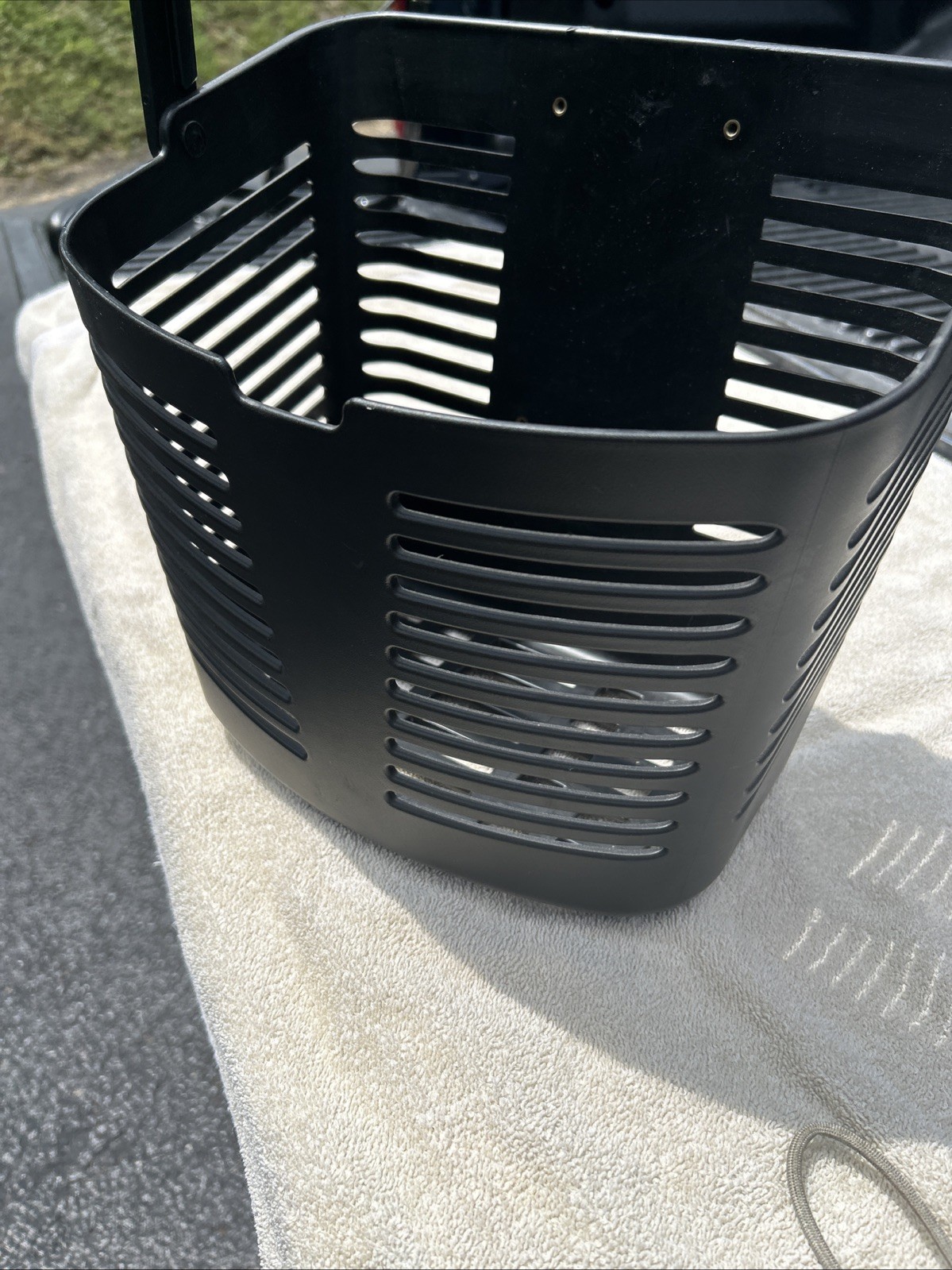 Basket for Pride Mobility Scooters, large 12" size