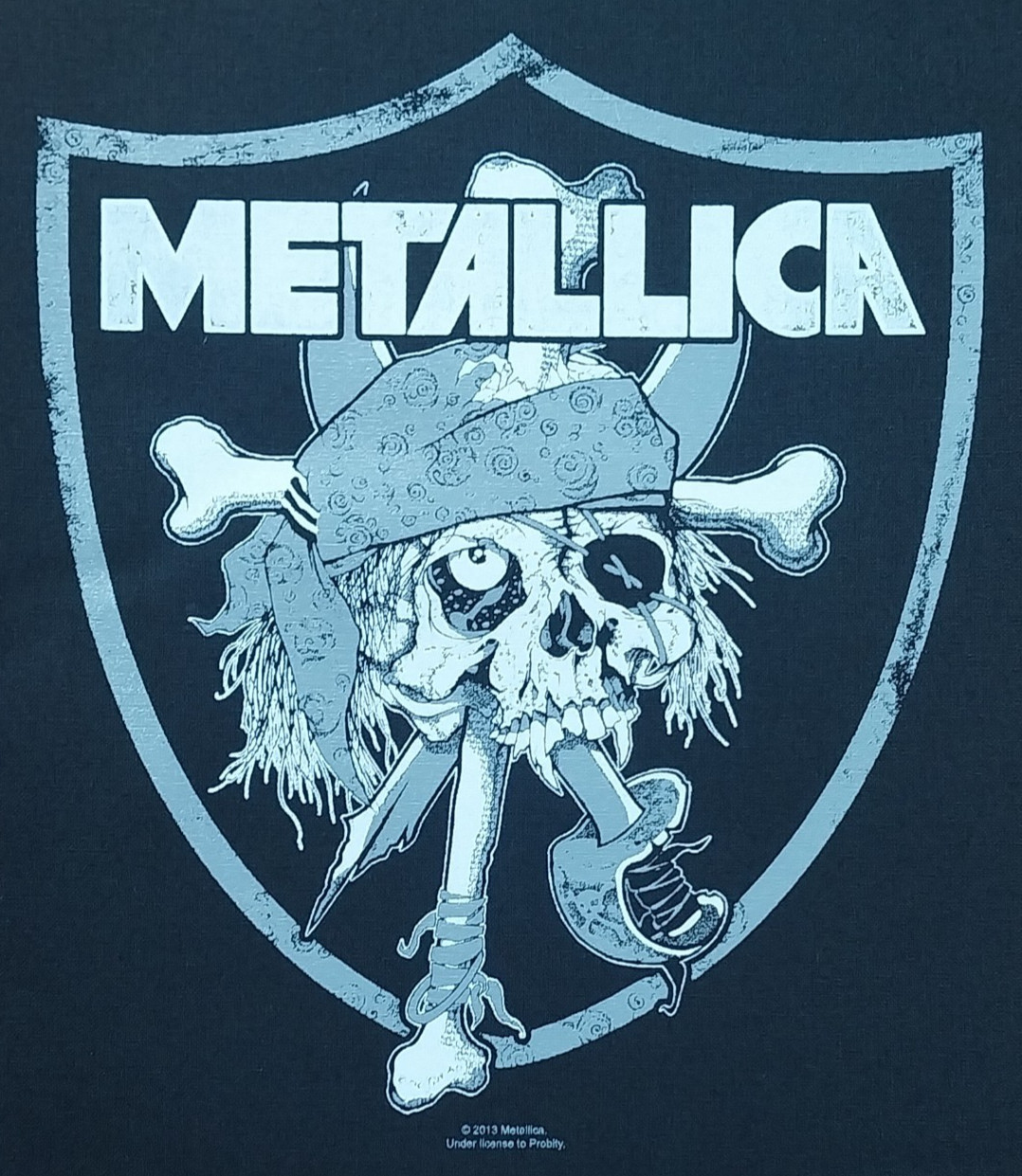 Metallica ~ RAIDERS - Licensed Sew On Band Large Battle Jacket Back Patch