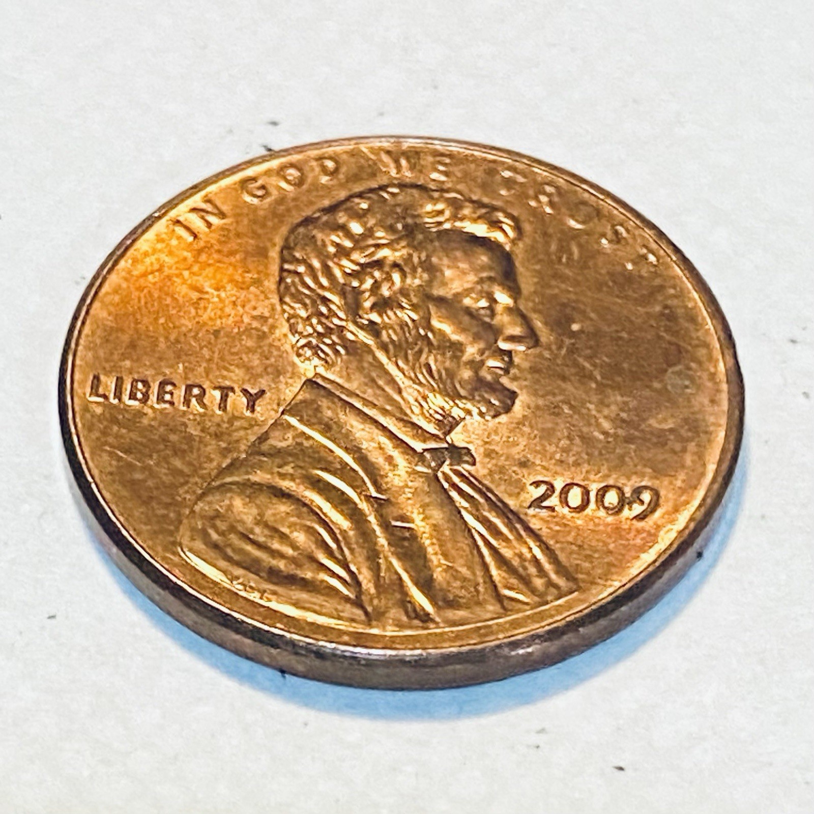2009 lincoln memorial penny NO MINT MARK Error RARE