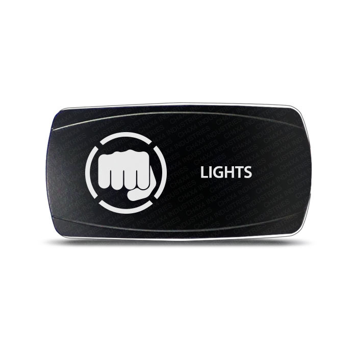 CH4X4 Rocker Switch Military Lights Symbol 21