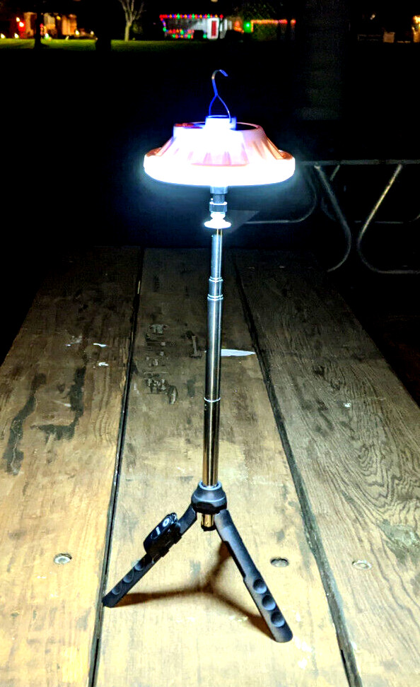 Handi-Light solar rechargeable camp and all purpose light