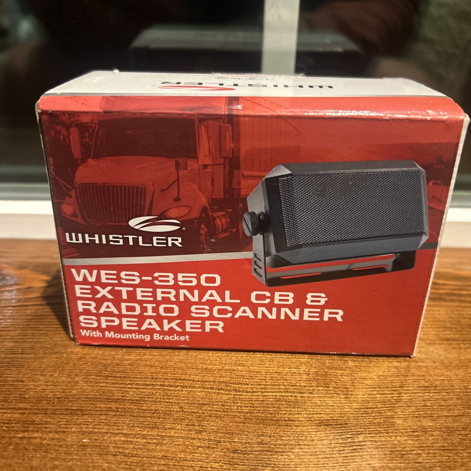 External Speaker Bracket Mounted Radio Scanner Whistler WES-350 Free Shipping