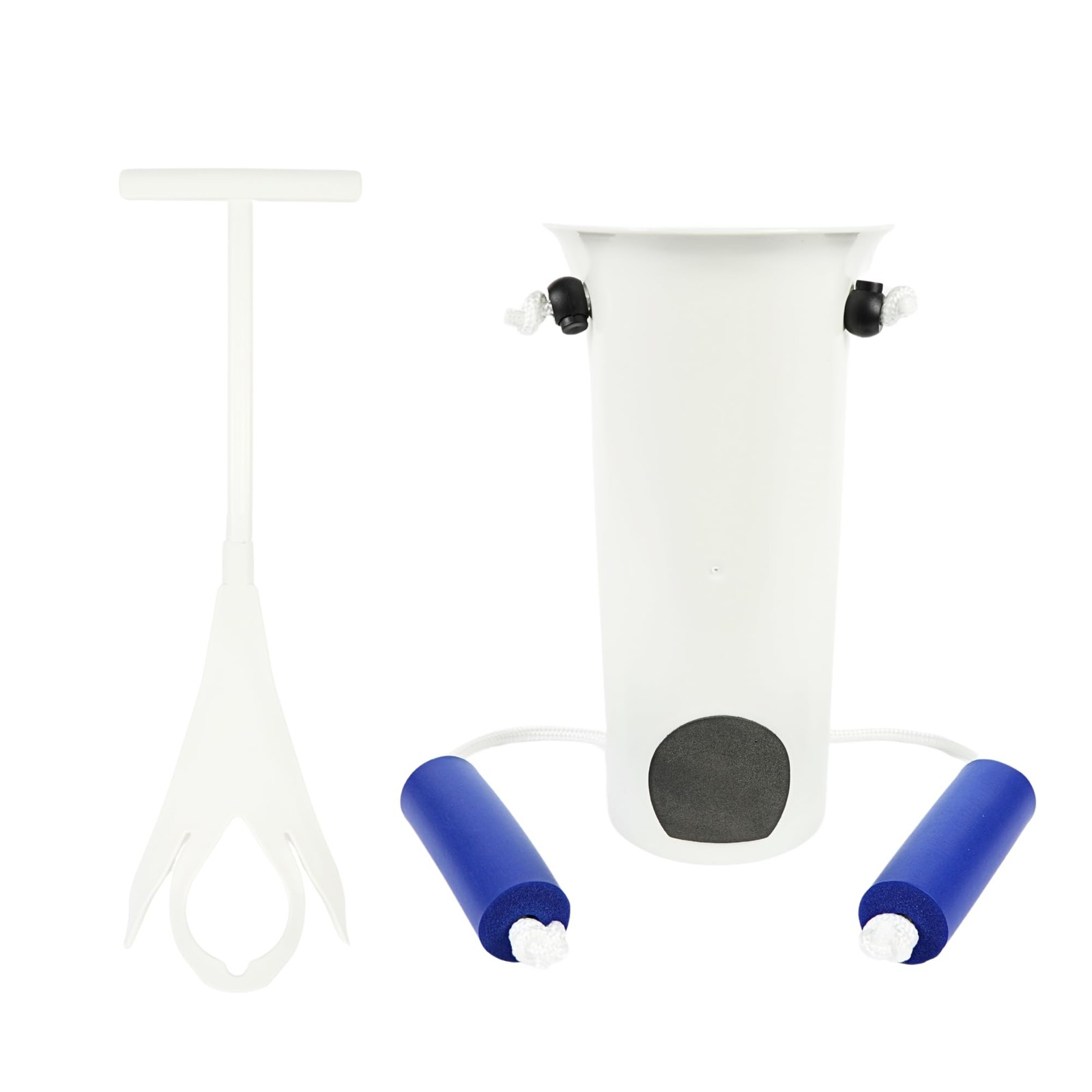 Molded Sock Aid Donner Kit - Remover and + Remover, White
