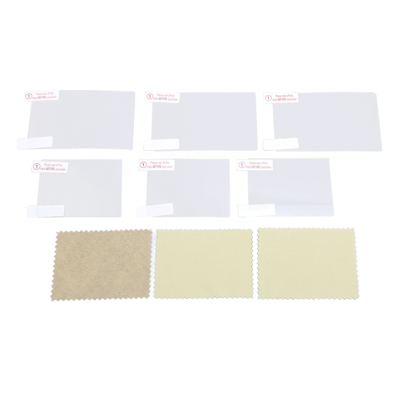 3 Sets Game Machine Screen Film High Transparency Scratch Resistant Screen