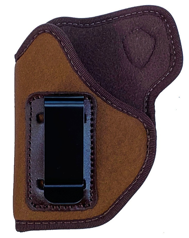 Left Hand Brown Suede IWB Holster with Grip Shield for Beretta Pico