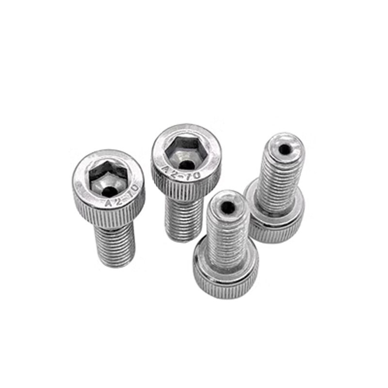 M1.6 SUS304 Steel Allen Hollow cylindrical head screws Through Hole bolts