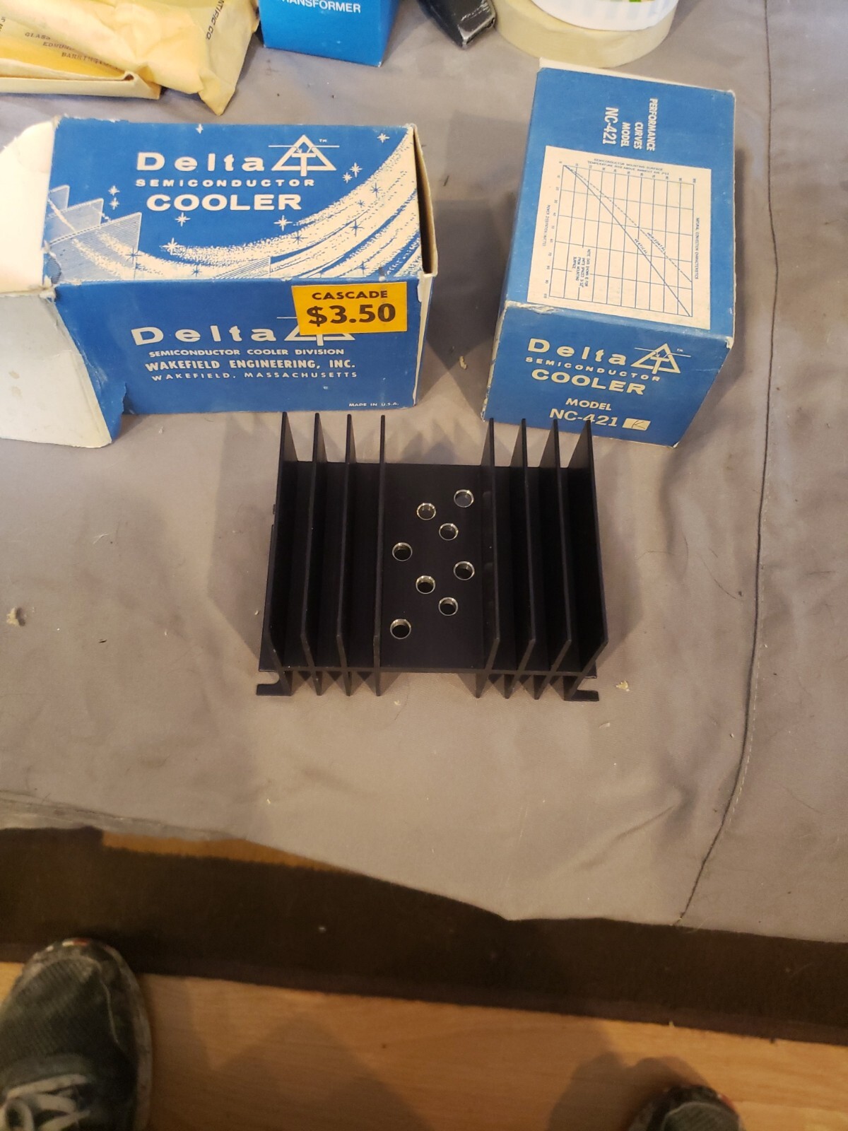 2-Delta NC-421 semiconductor cooler, new open box