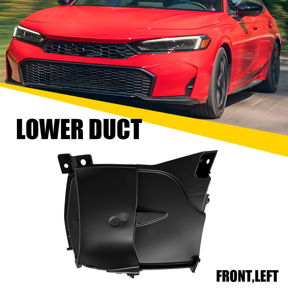 Front Bumper Air Duct Left Driver Side For 2025-2026 Honda Civic 71385-T56-A50