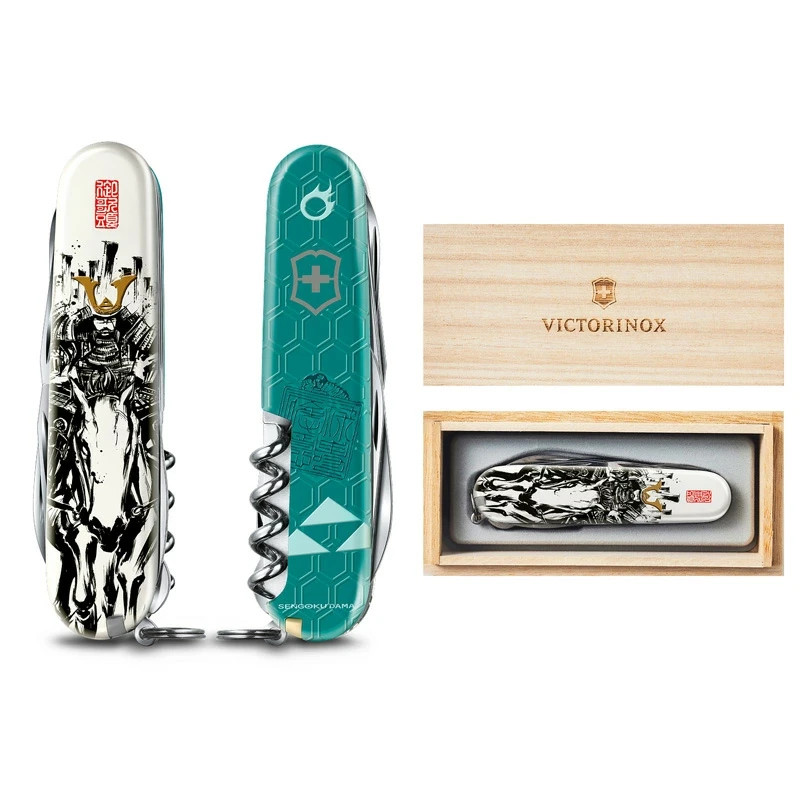 VICTORINOX Climber Sengoku Sumie Hojo Ujiyasu Medium Multi Tool Knife New