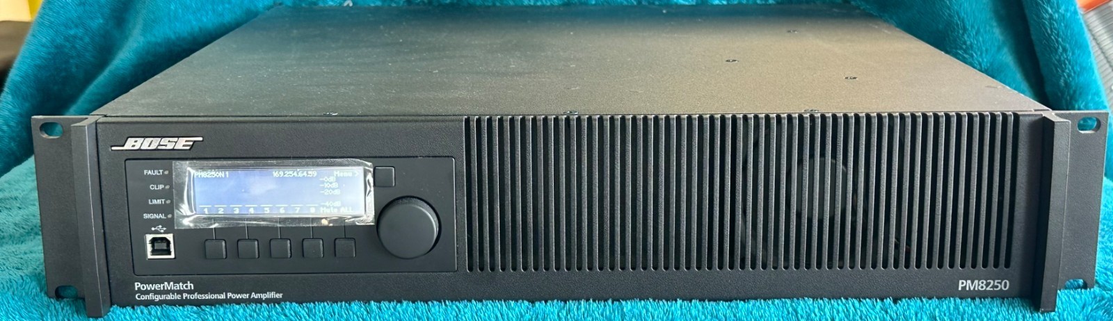 Bose PowerMatch PM8250 PM8250N 8-Channel 2000W Pro Power Amplifier ControlSpace