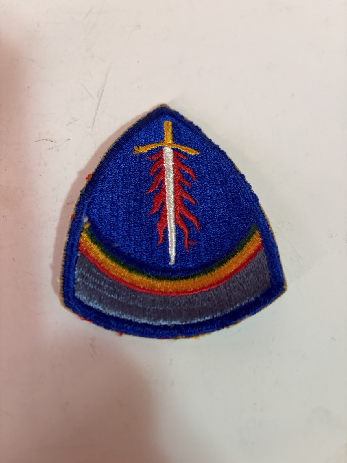 US Army Supreme Headquarters Allied Expeditionary Force SHAEF Embroidered Patch