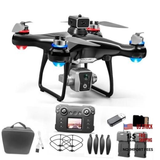 Hobby Drone With Screen On Controller, Airplane Helicopter With Dual