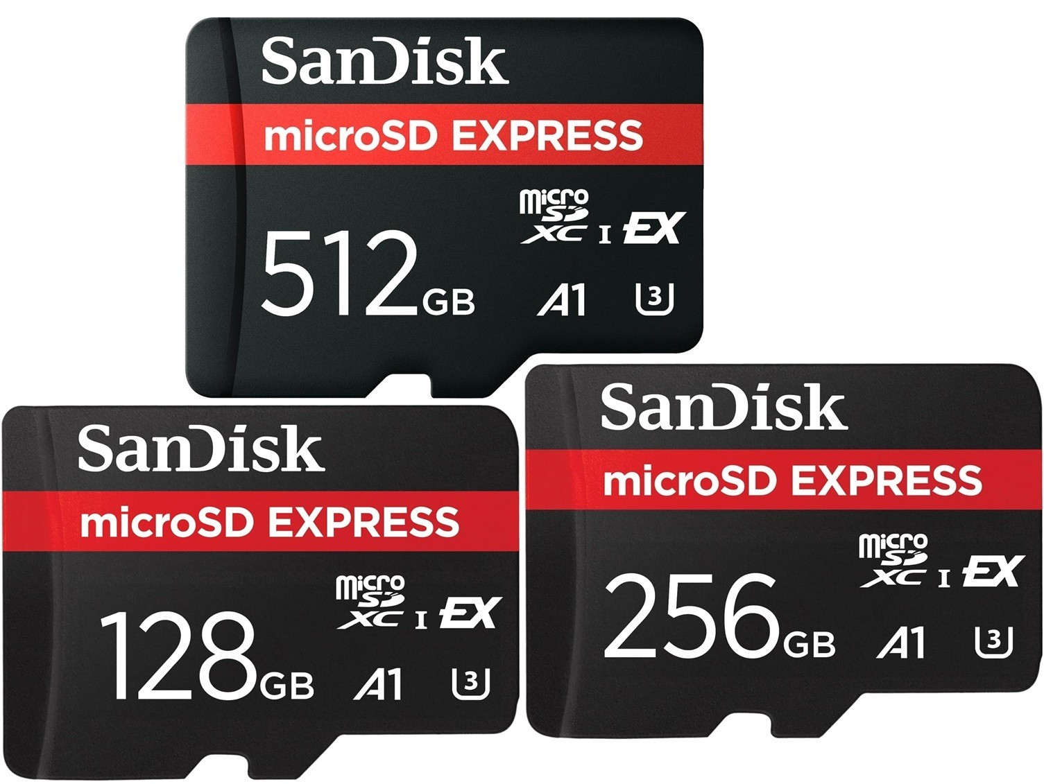 SanDisk microSD Express 128GB 256GB 512GB micro SDXC, 880MBs f Nintendo Switch 2