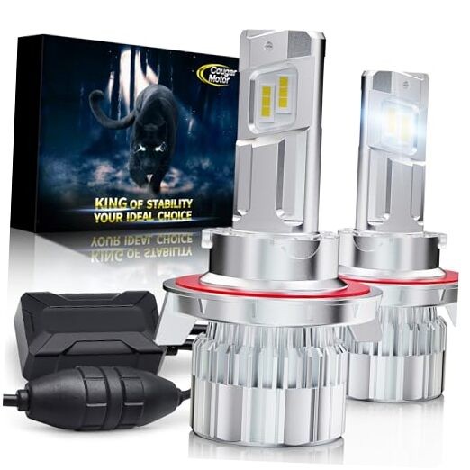 Bulb, 9008/Double CANBUS with Turbo Cooling Fan 6500K Cool White, Off-Road H13
