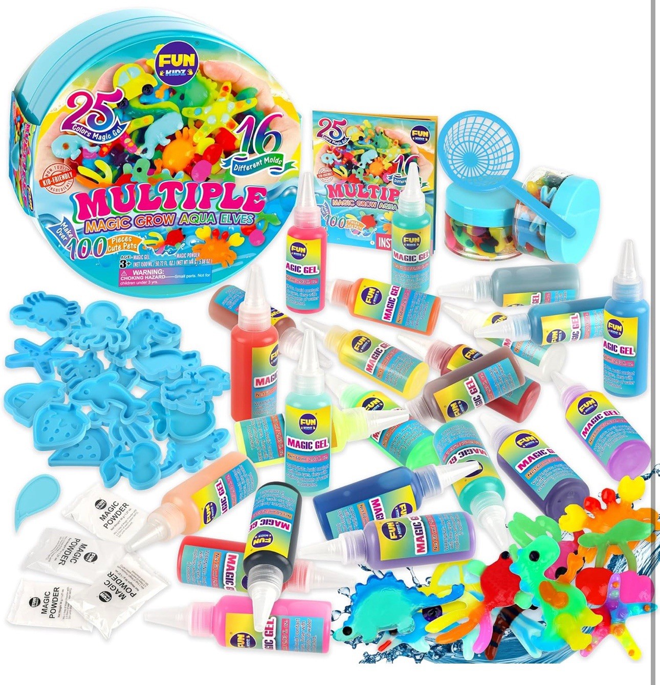 Magic Grow Aqua Elves 100 Pieces