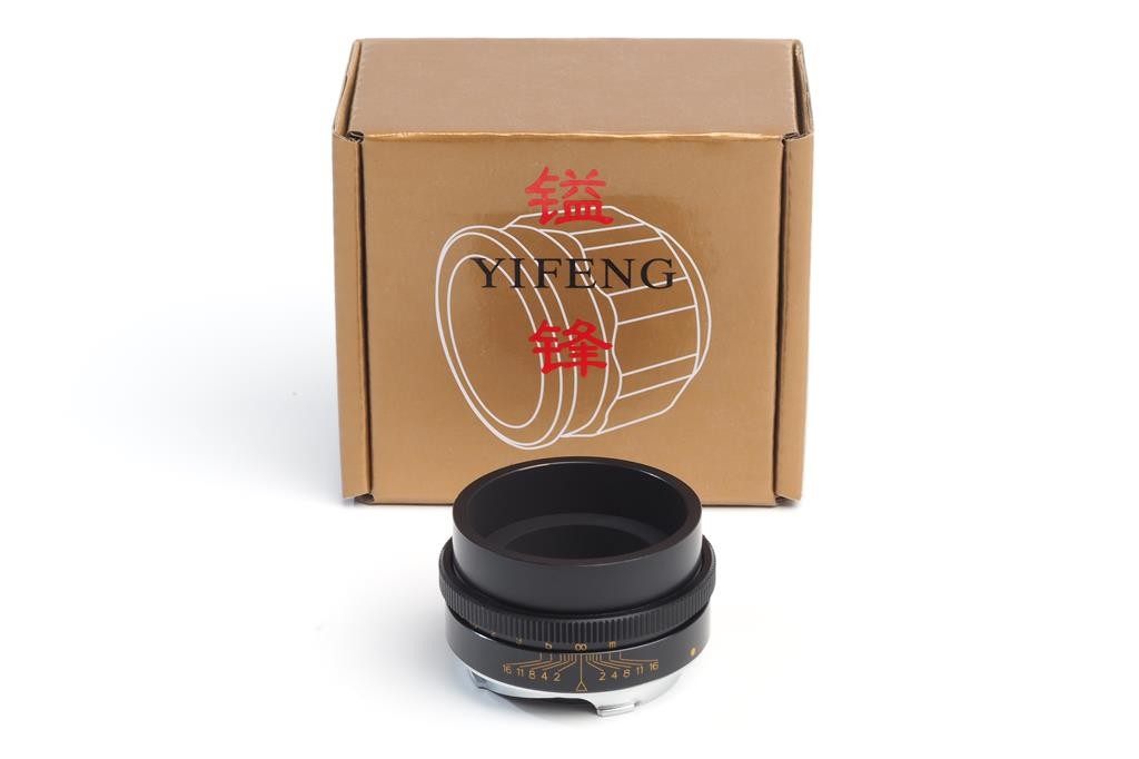 Yifeng 50mm Leica M Adapter Focusing Tube Black Helicoid