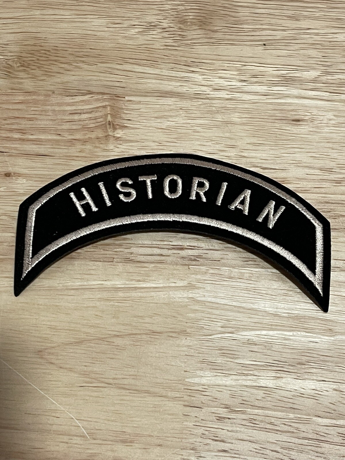 Harley Owners Group HOG Historian Rocker Patch Vest Jacket Harley Davidson