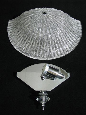 Elk Lighting Trump Home Central Park Light Sconce In Polished Nickel 11203/1