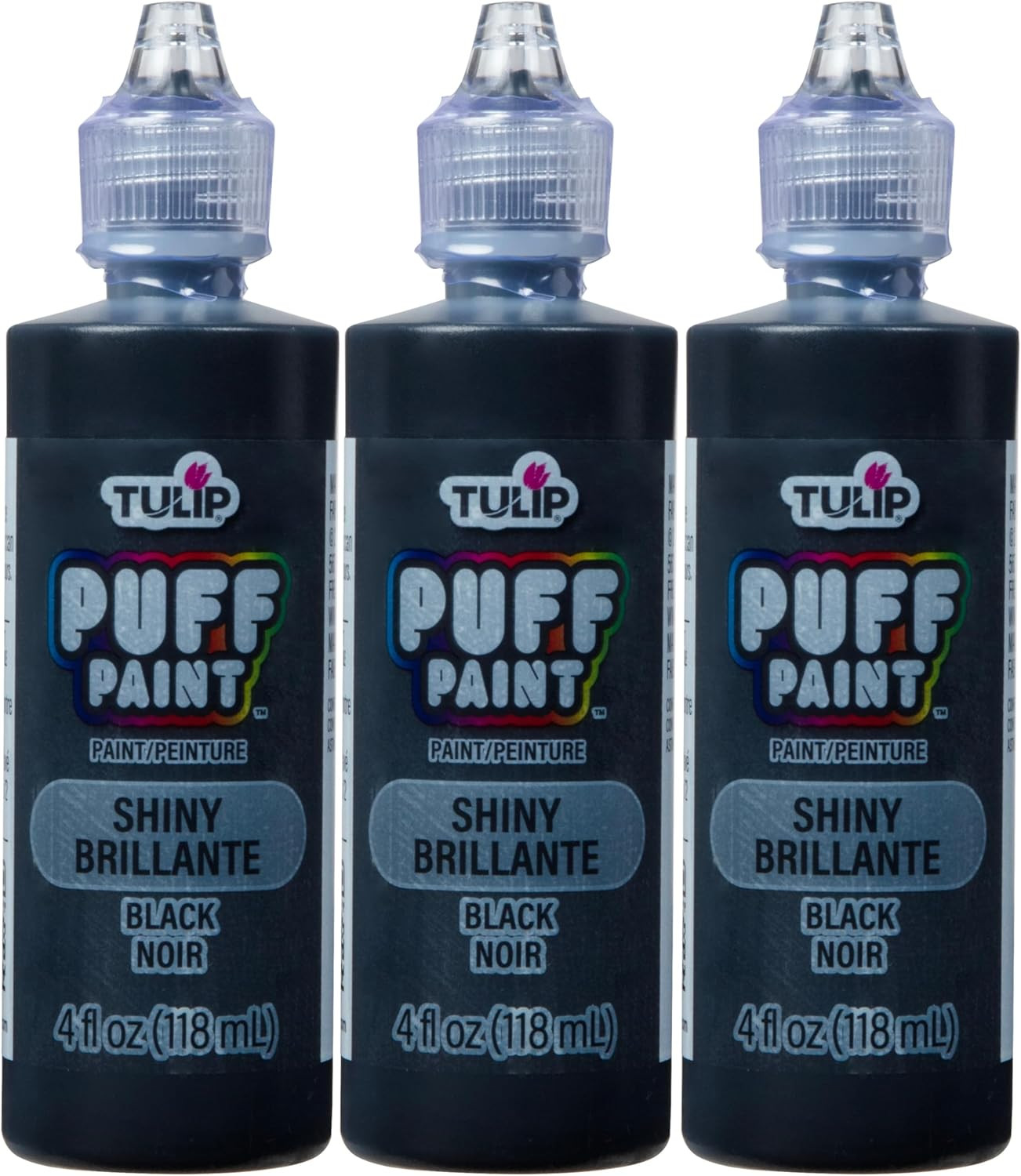 Puff Fabric Paint , Permanent Craft Paint for Clothes, DIY Projects, Notoxic, 4