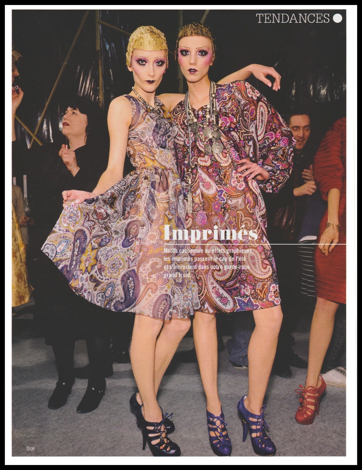 High Heels Magazine print Ad Women Fashion Long Legs shoes 2009-1pg