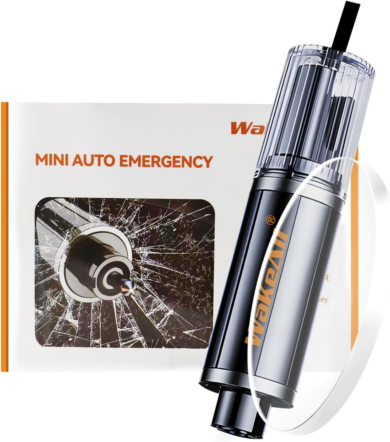 Window Breaker Seatbelt Cutter, Emergency ‑In‑ Car Escape Keychain Tool, Safe Ha
