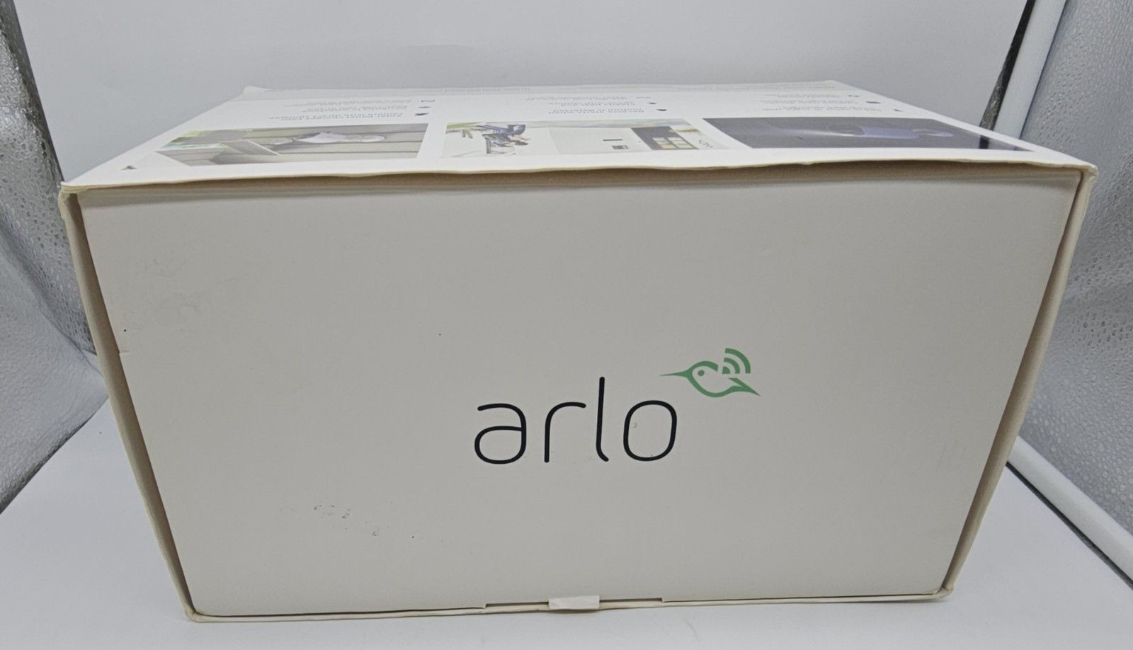 EMPTY BOX ONLY! Arlo Essential Spotlight Camera System (4-Pack) + Solar Panel VM