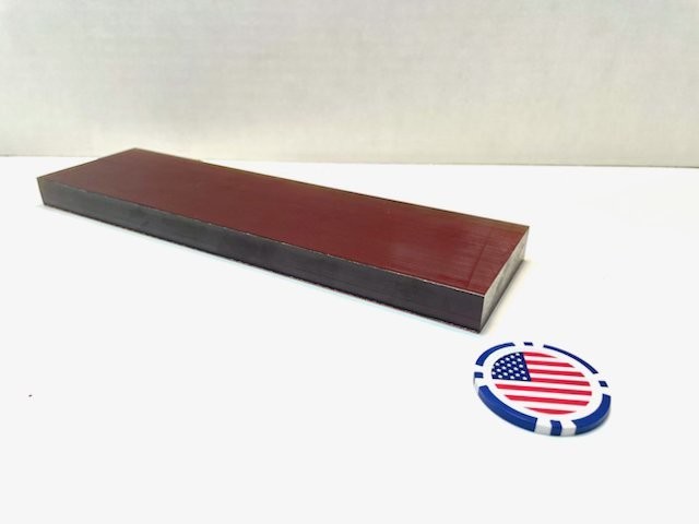 Ultem PEI 1000 Natural Sheet 5/8" Thick x 2.50" Wide x 9.50" Length