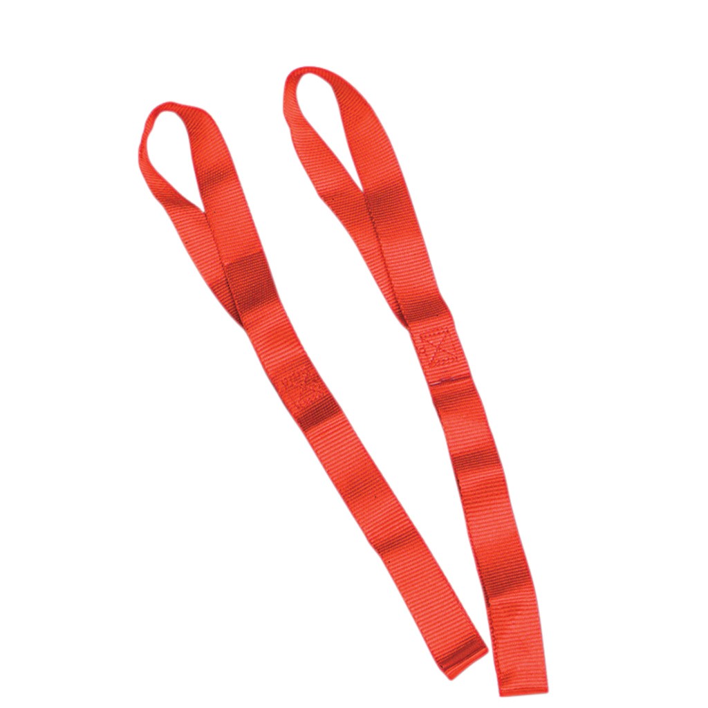Parts Unlimited 1" x 18" Red Tie Down Extensions (13-0001)