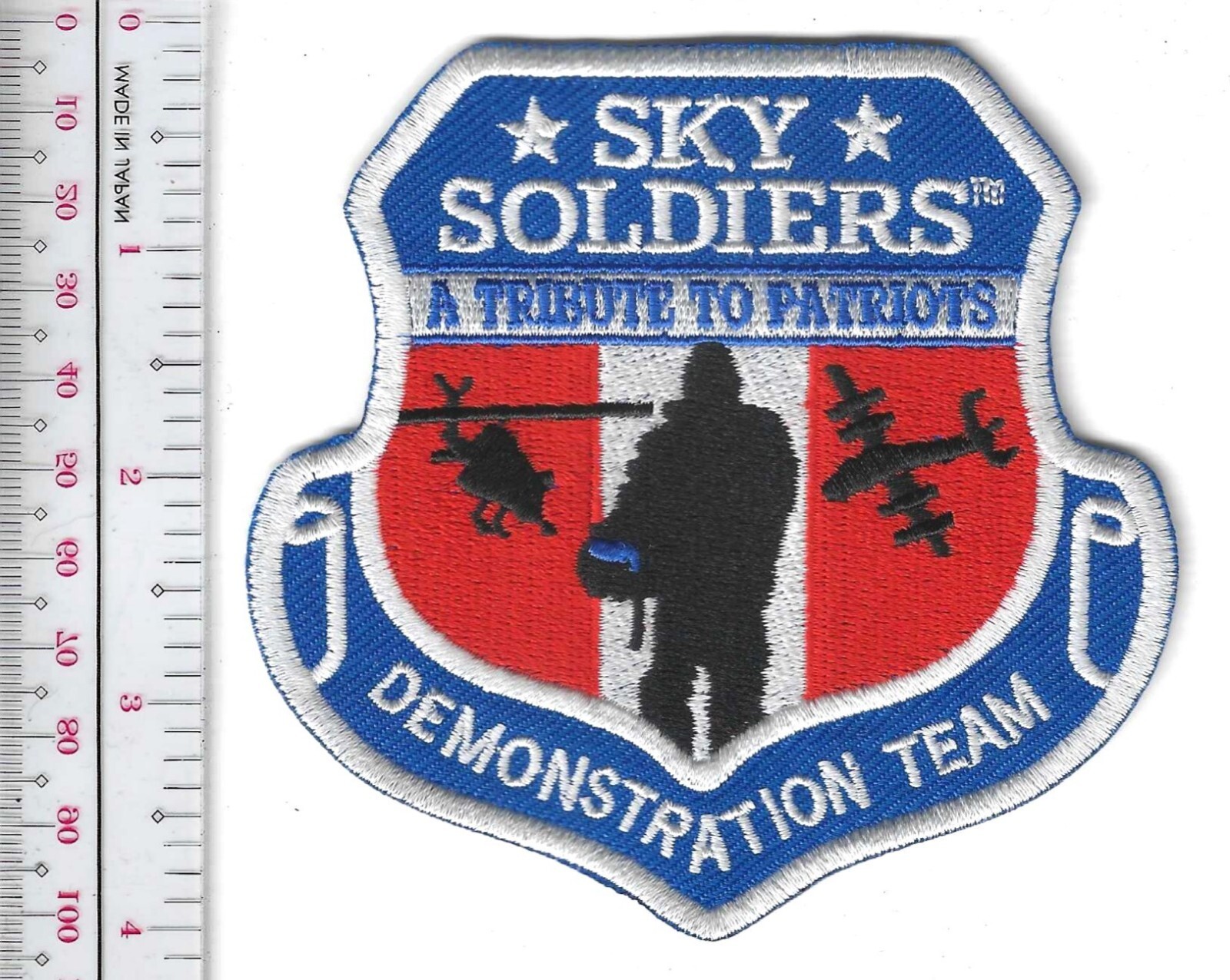 US Army Aviation Helicopter Demonstration Team Sky Soldiers a Tribute NO TARIFF