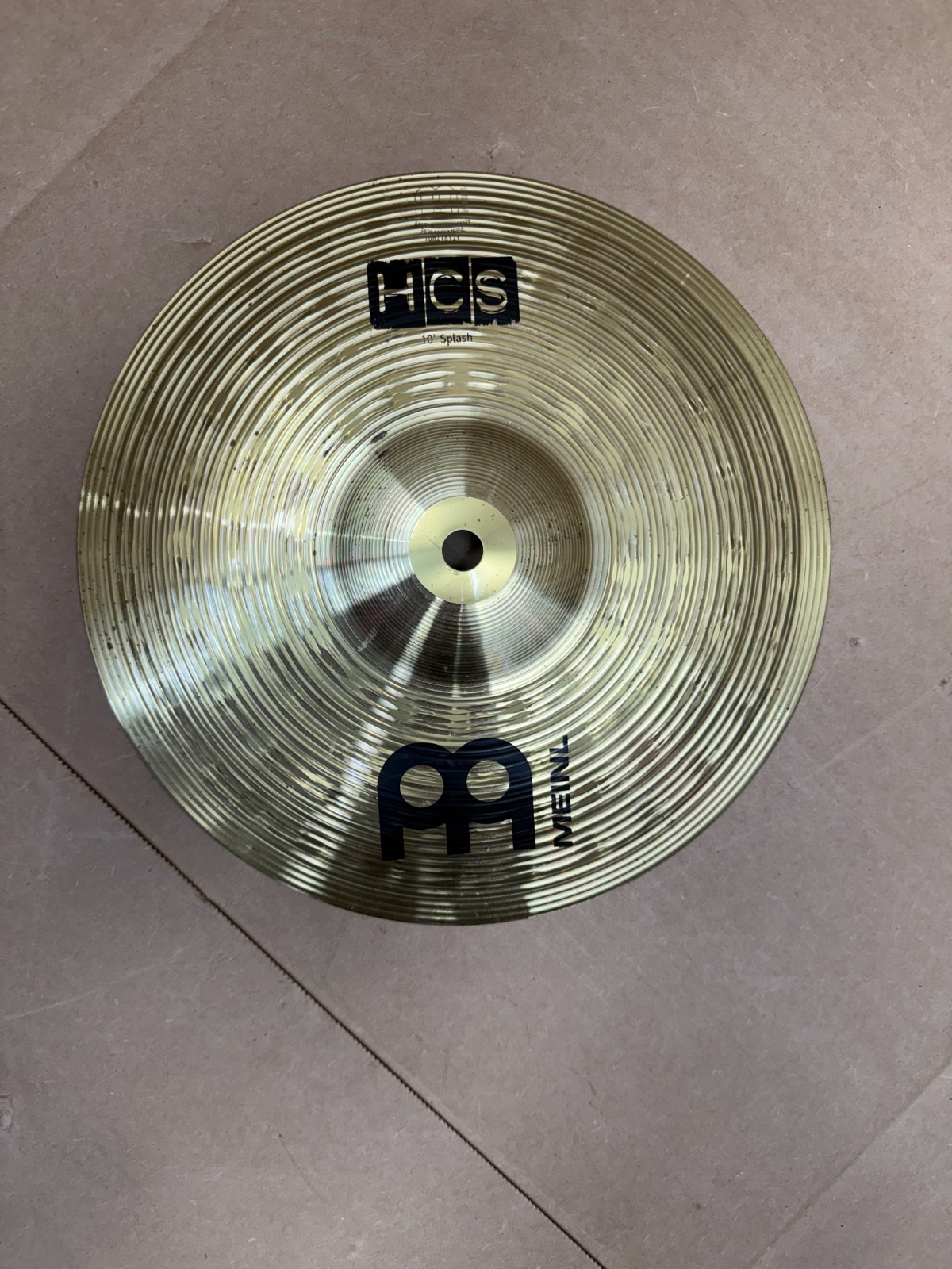 MEINL HCS 10" Splash Cymbal — Made in Germany — Used #100410129