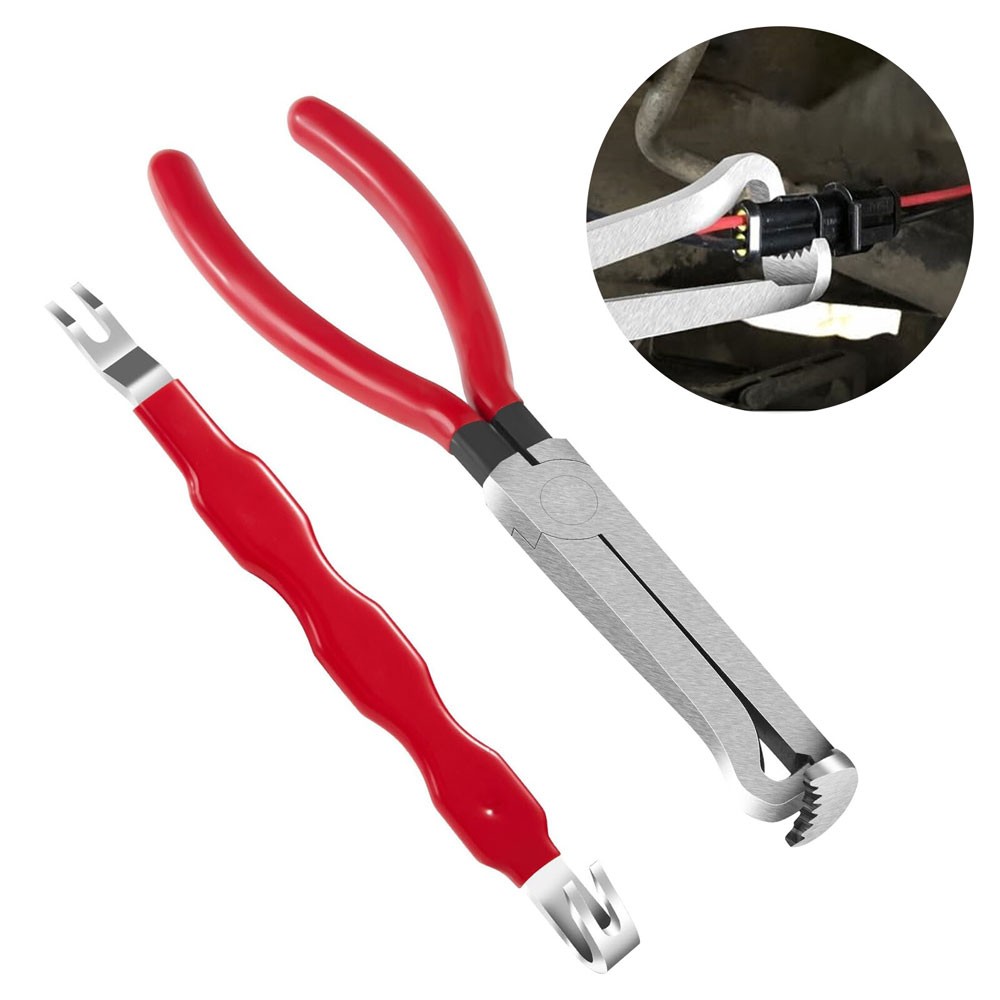 Electrical Disconnect Pliers Connector Separator Terminal Plug Removal Tool Kit~