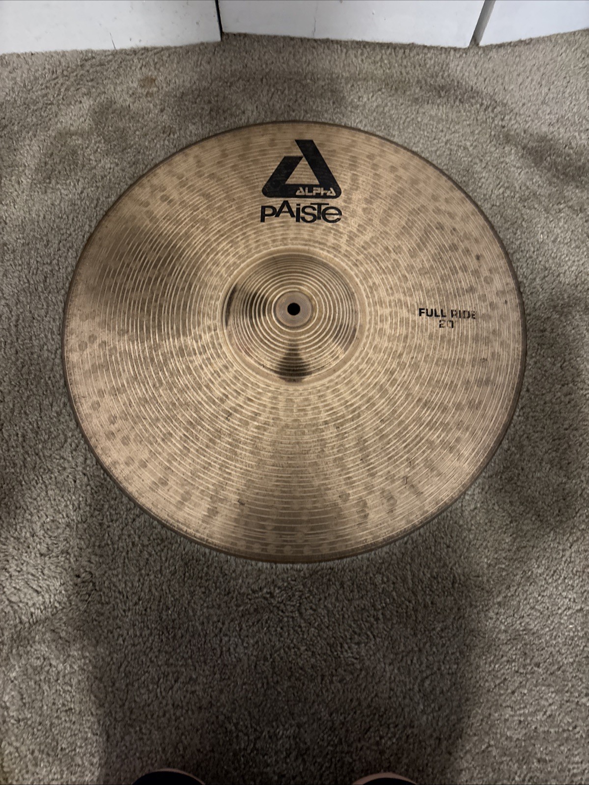 Paiste Alpha 20" Full Ride Used Sizzle And Really Good Quality