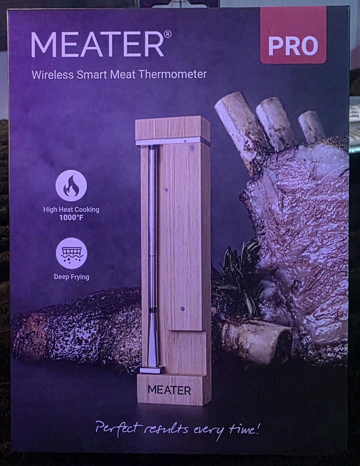 New MEATER Pro Smart Wireless Meat Thermometer 1000°F Long Range BBQ - SEALED