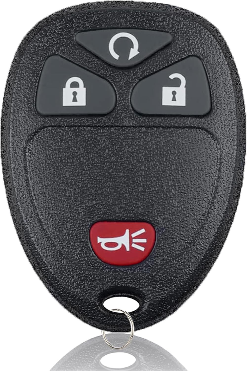 Key Fob Keyless Entry Remote Control Compatible with Silverado Size: 4Btn, 1PC